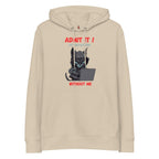 Hoodie Bio | Chat Hacker & Sassy - Felpatee - Hoodie Bio - Felpatee