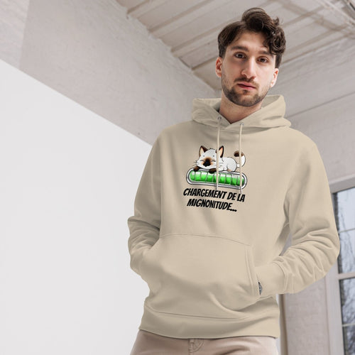 Hoodie Bio | Chaton Siamois Adorable - Felpatee - sweat a capuche durable - Felpatee