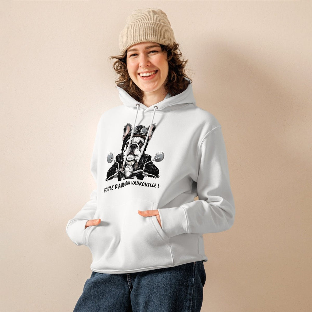 Hoodie Bio | Esprit Motard Canin - Felpatee - sweat a capuche durable - Felpatee