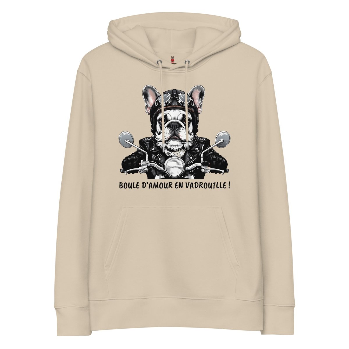 Hoodie Bio | Esprit Motard Canin - Felpatee - sweat a capuche durable - Felpatee