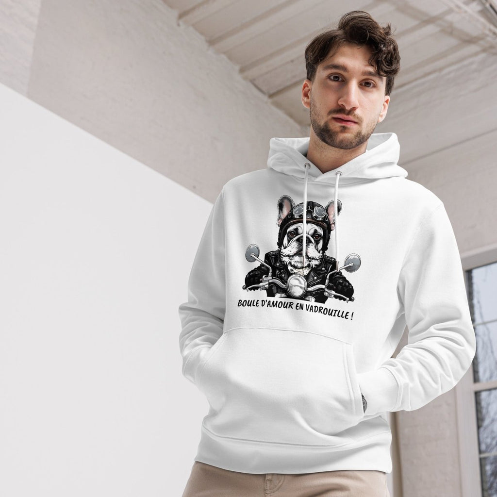 Hoodie Bio | Esprit Motard Canin - Felpatee - sweat a capuche durable - Felpatee