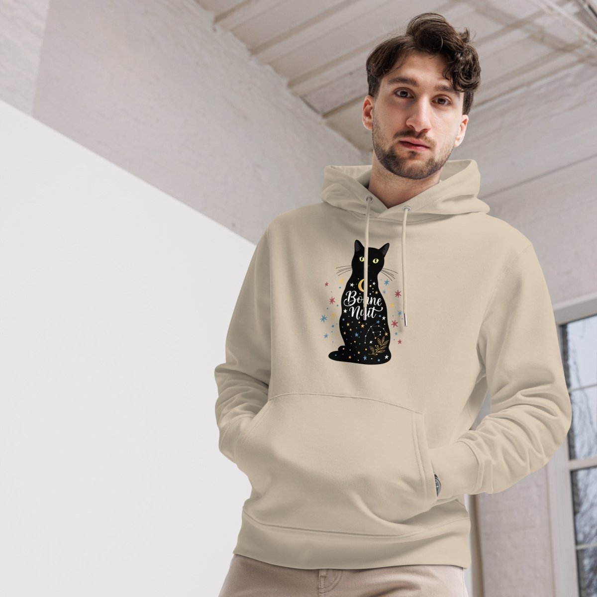 Hoodie Bio | Gardien des Rêves Étoilés - Felpatee - sweat a capuche durable - Felpatee