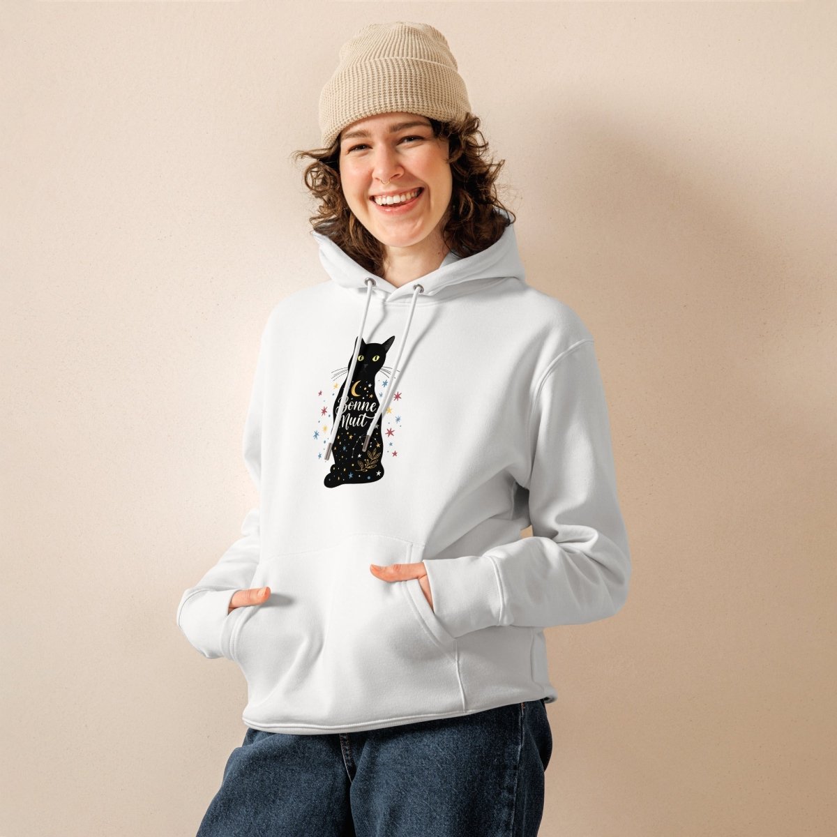 Hoodie Bio | Gardien des Rêves Étoilés - Felpatee - sweat a capuche durable - Felpatee