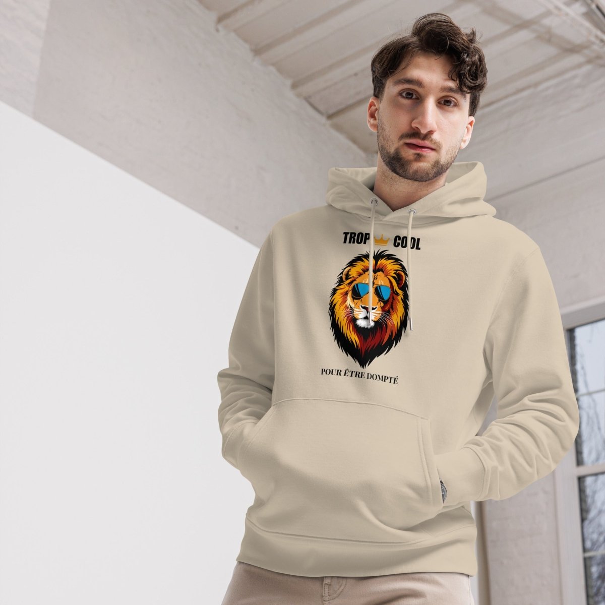 Hoodie Bio | Lion Trop Cool - Felpatee - Hoodie Bio - Felpatee