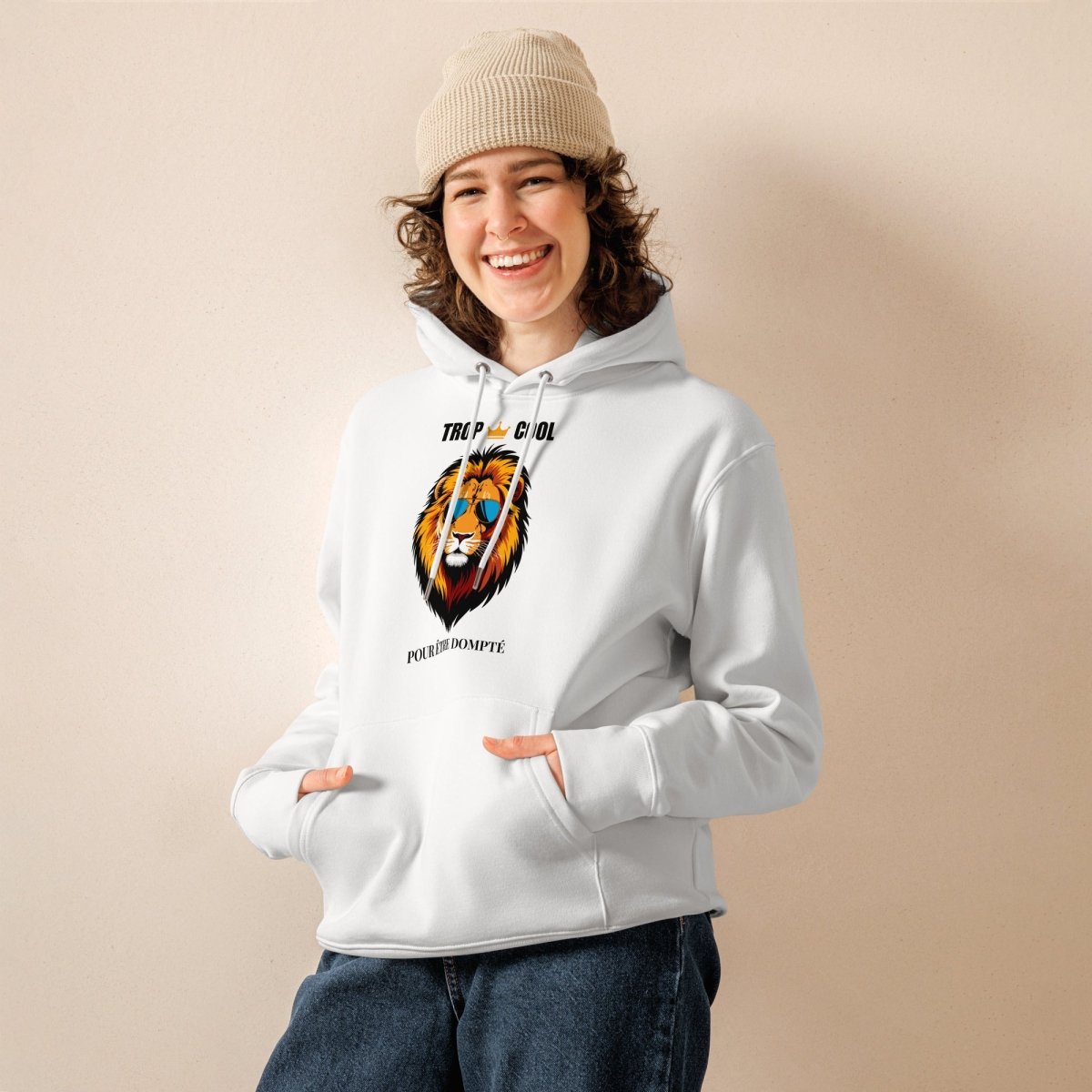 Hoodie Bio | Lion Trop Cool - Felpatee - Hoodie Bio - Felpatee
