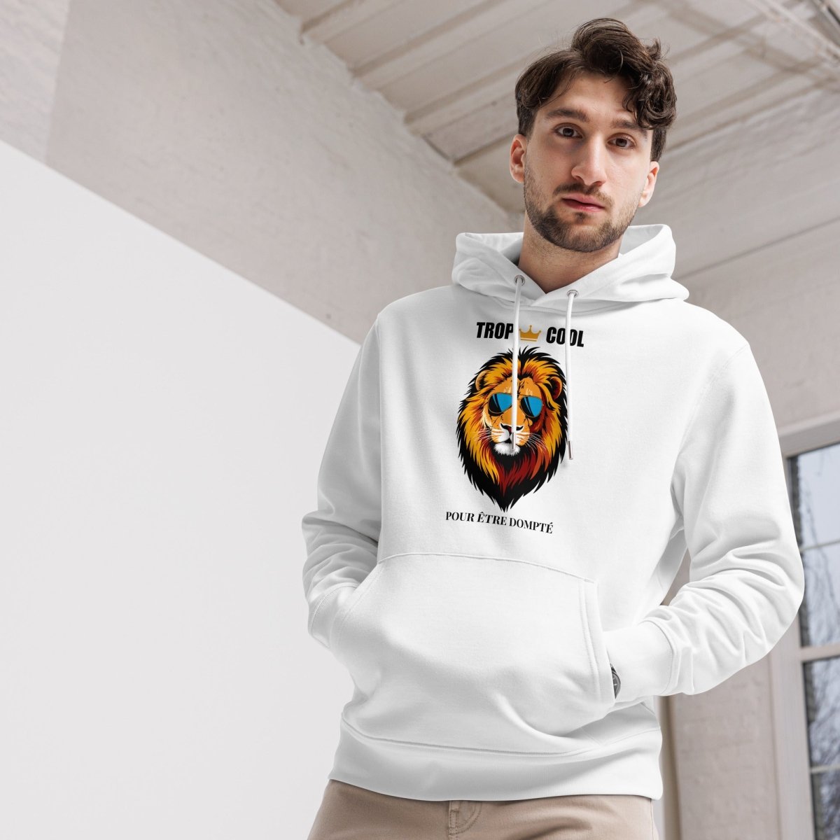 Hoodie Bio | Lion Trop Cool - Felpatee - Hoodie Bio - Felpatee