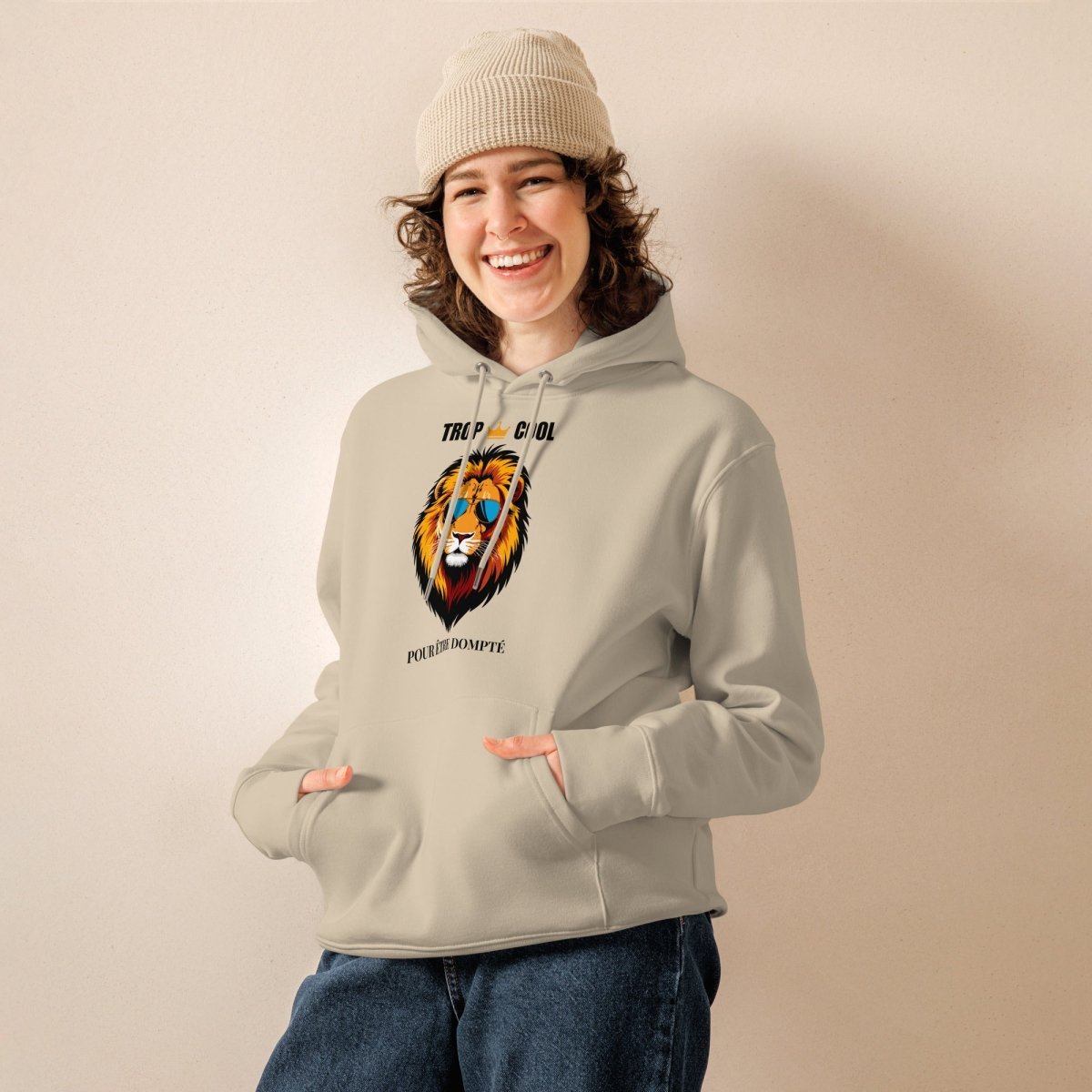 Hoodie Bio | Lion Trop Cool - Felpatee - Hoodie Bio - Felpatee