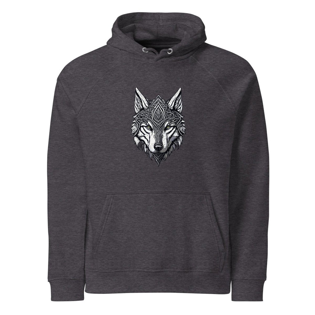 Hoodie Bio | Loup Gardien Runique - Felpatee - sweat a capuche durable - Felpatee
