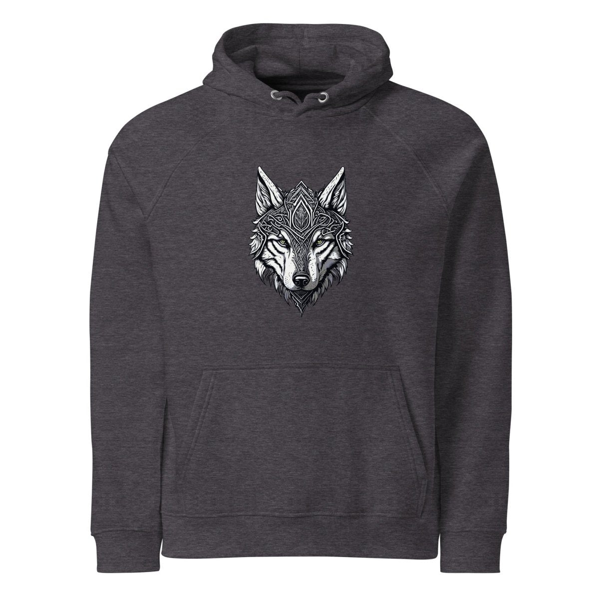 Hoodie Bio | Loup Gardien Runique - Felpatee - sweat a capuche durable - Felpatee