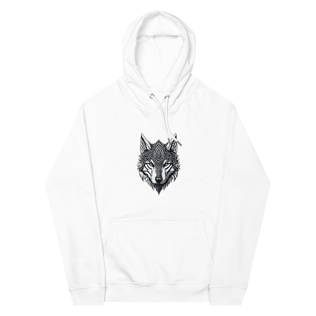Hoodie Bio | Loup Gardien Runique - Felpatee - sweat a capuche durable - Felpatee