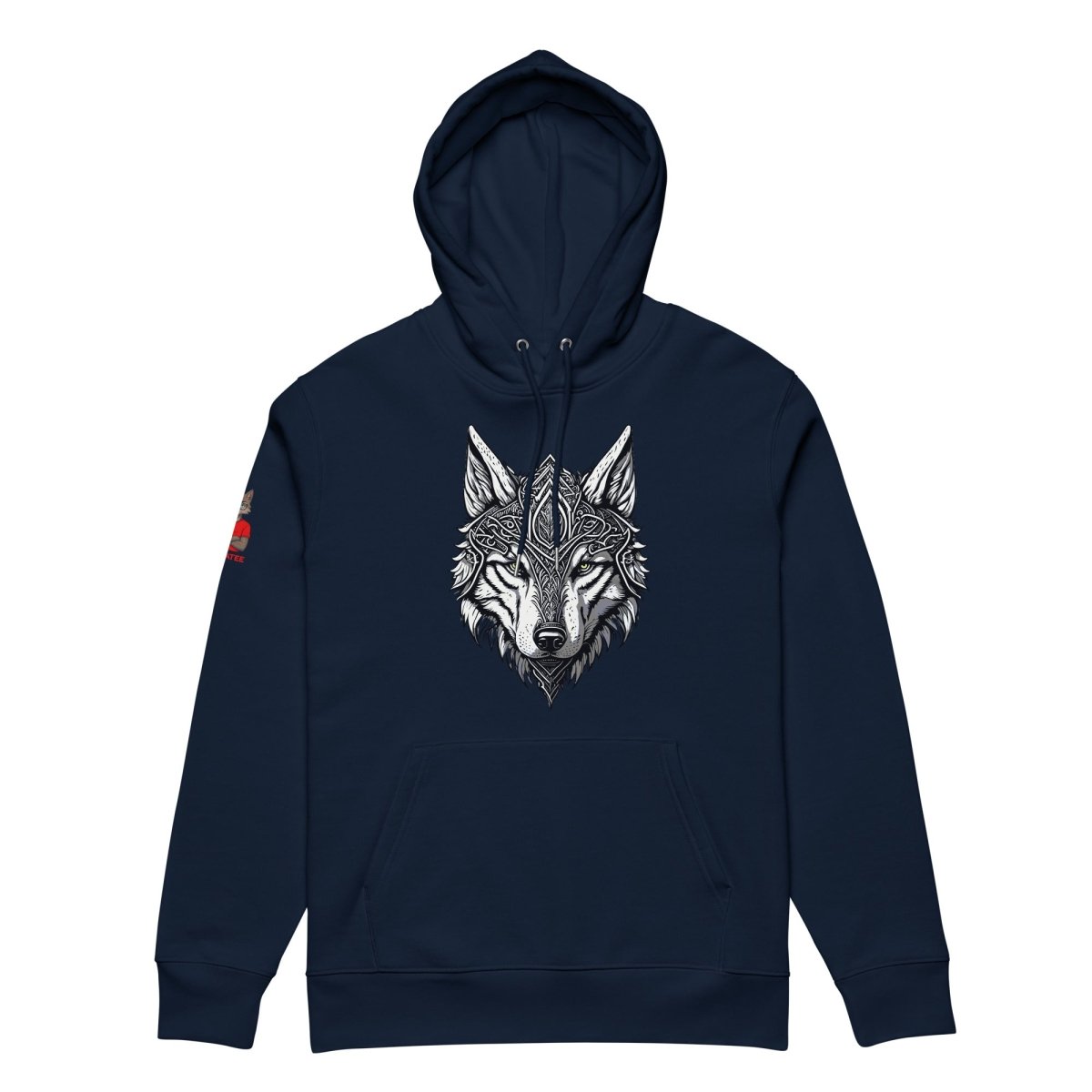 Hoodie Bio | Loup Gardien Runique - Felpatee - Hoodie Bio - Felpatee