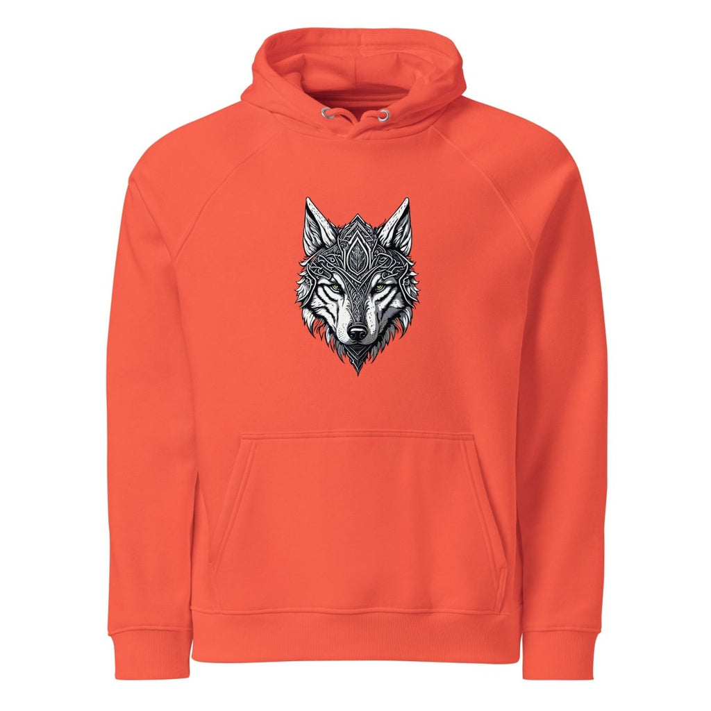 Hoodie Bio | Loup Gardien Runique - Felpatee - sweat a capuche durable - Felpatee
