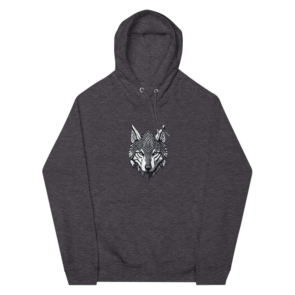 Hoodie Bio | Loup Gardien Runique - Felpatee - sweat a capuche durable - Felpatee