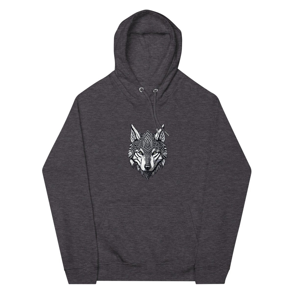 Hoodie Bio | Loup Gardien Runique - Felpatee - sweat a capuche durable - Felpatee