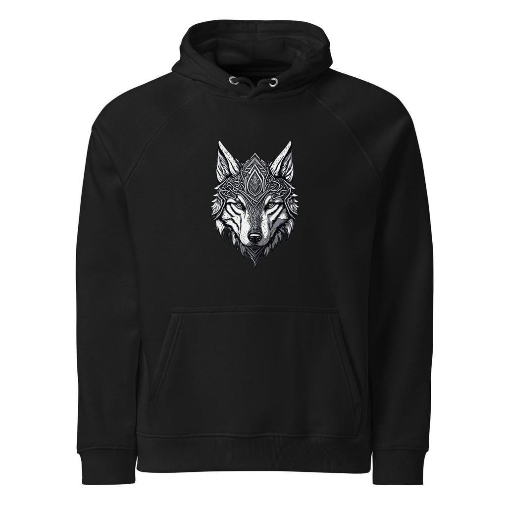 Hoodie Bio | Loup Gardien Runique - Felpatee - sweat a capuche durable - Felpatee