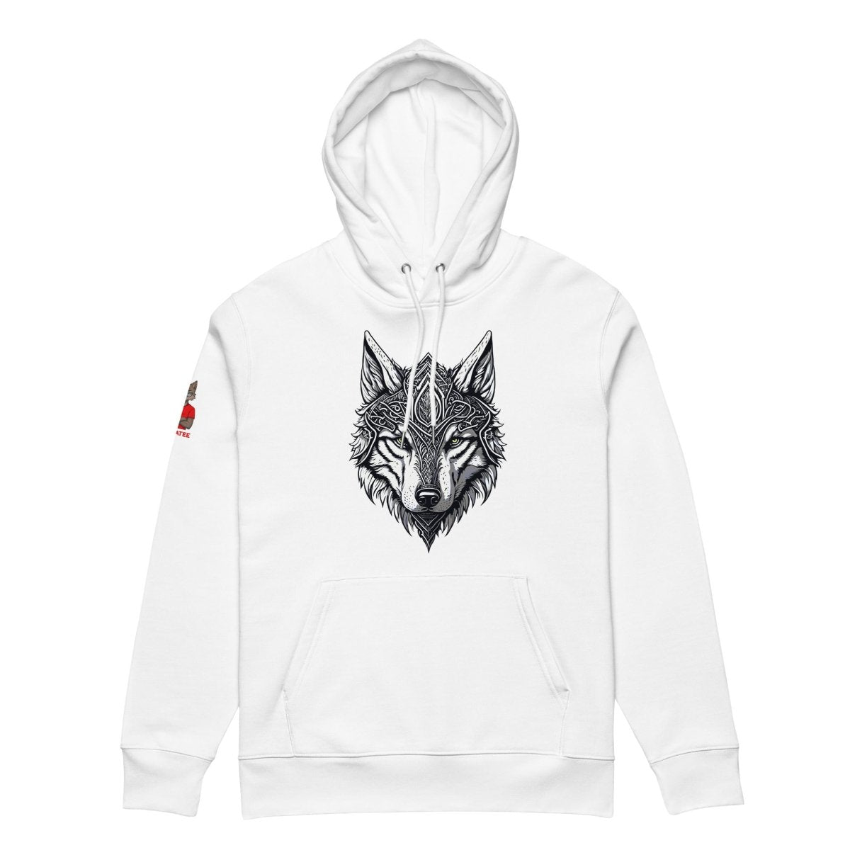 Hoodie Bio | Loup Gardien Runique - Felpatee - Hoodie Bio - Felpatee