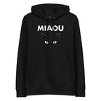 Hoodie Bio | Miaou : L'Œil du Chat - Felpatee - sweat a capuche durable - Felpatee