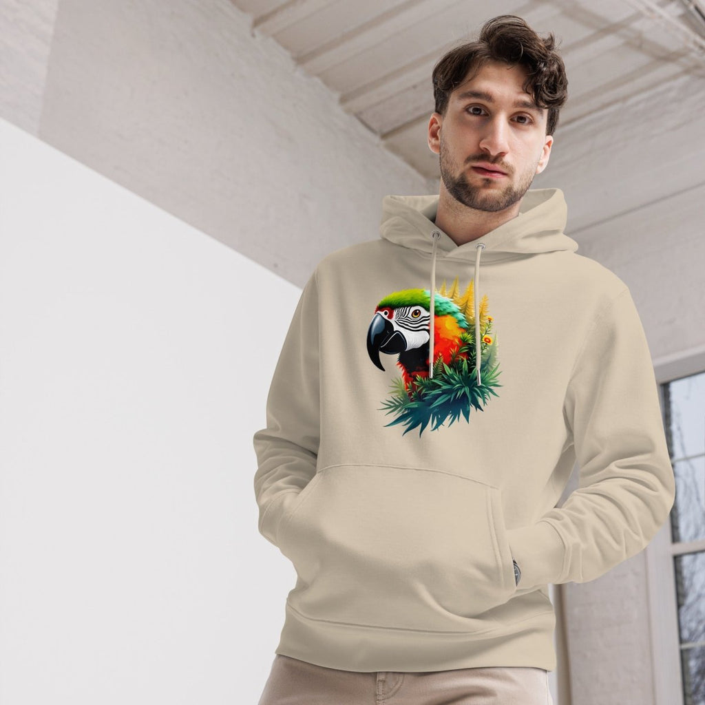 Hoodie Bio | Perroquet Ara Majestueux - Felpatee - Hoodie Bio - Felpatee
