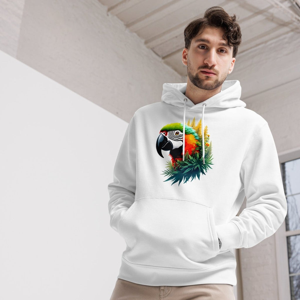 Hoodie Bio | Perroquet Ara Majestueux - Felpatee - Hoodie Bio - Felpatee