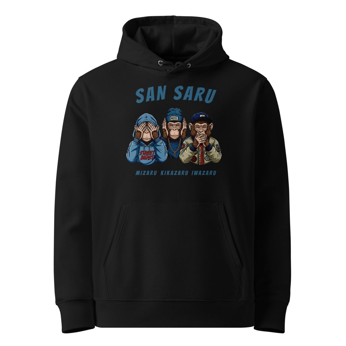 Hoodie Bio | San Saru - Felpatee - Hoodie Bio - Felpatee