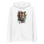 Hoodie Bio | Tigre Intense Effet Glitch Art - Felpatee - Hoodie Bio - Felpatee
