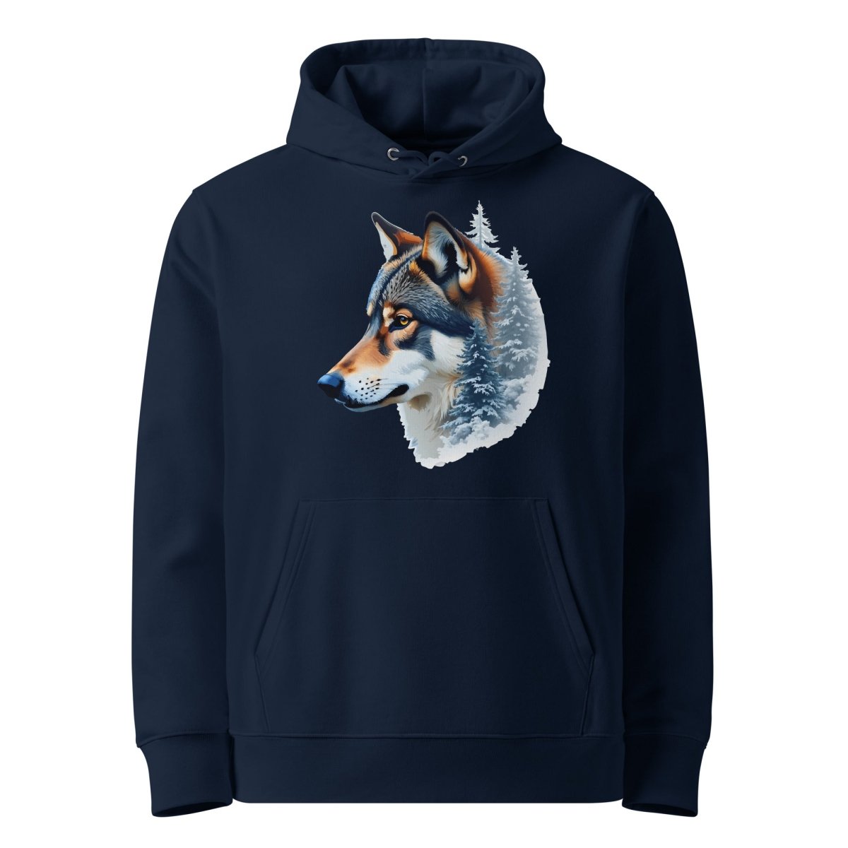Hoodie Bio | Wolf Forest Original - Felpatee - sweat a capuche durable - Felpatee