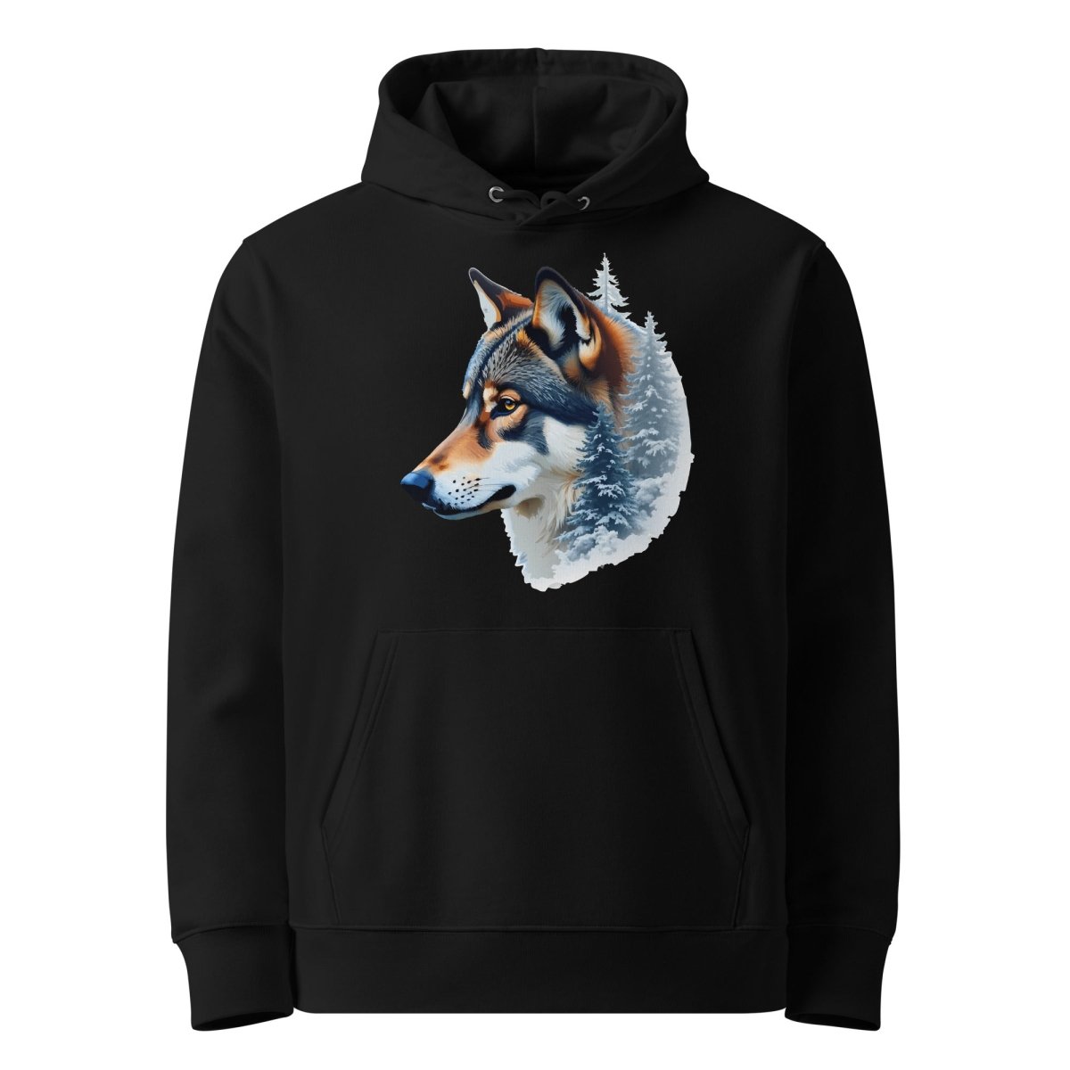 Hoodie Bio | Wolf Forest Original - Felpatee - sweat a capuche durable - Felpatee