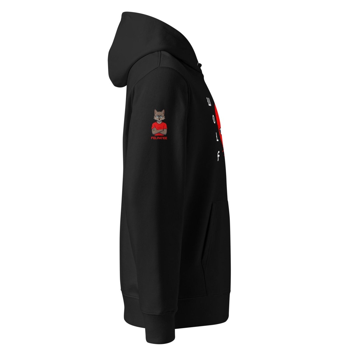 Hoodie Bio | Wolf Fury - Felpatee - Hoodie Bio - Felpatee