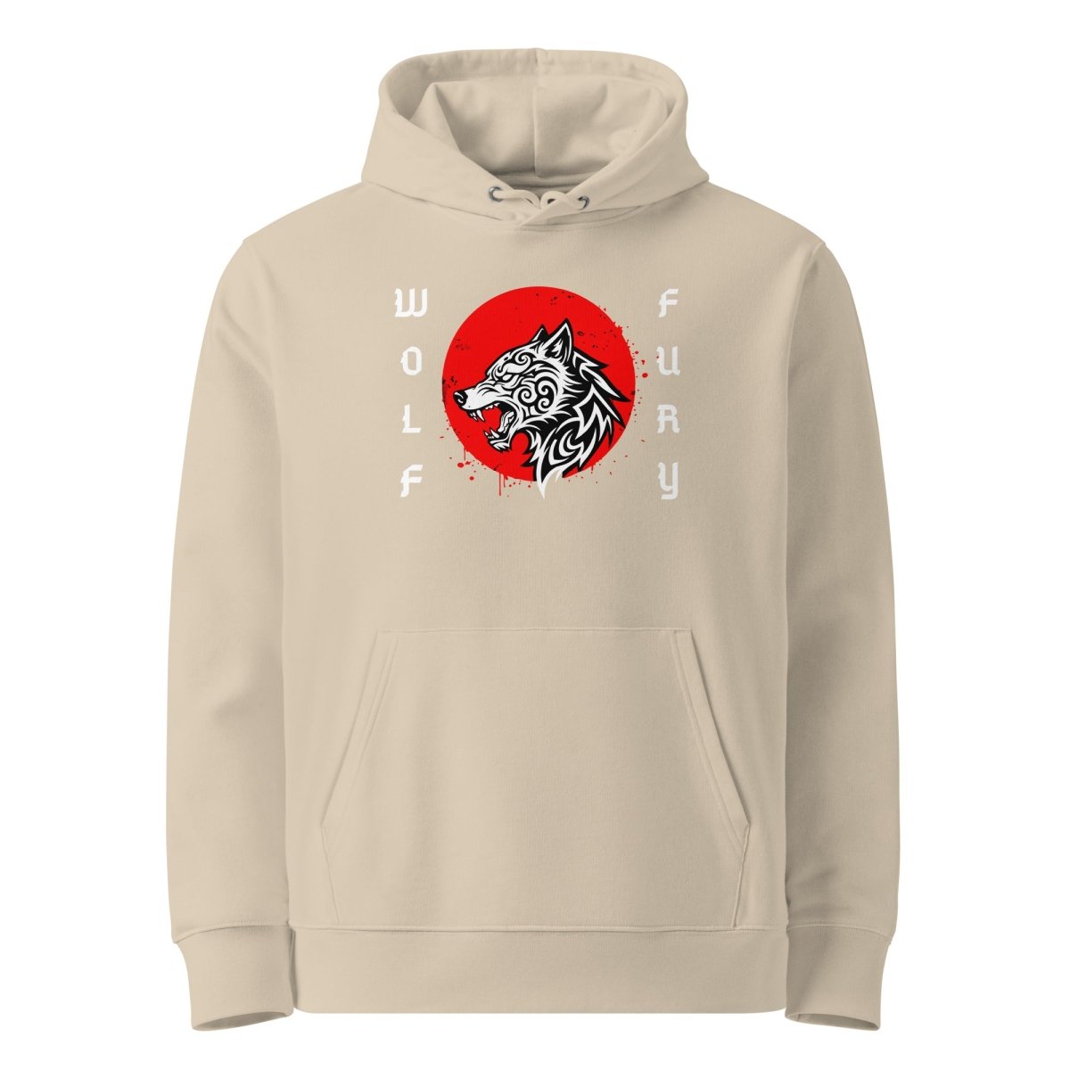 Hoodie Bio | Wolf Fury - Felpatee - Hoodie Bio - Felpatee