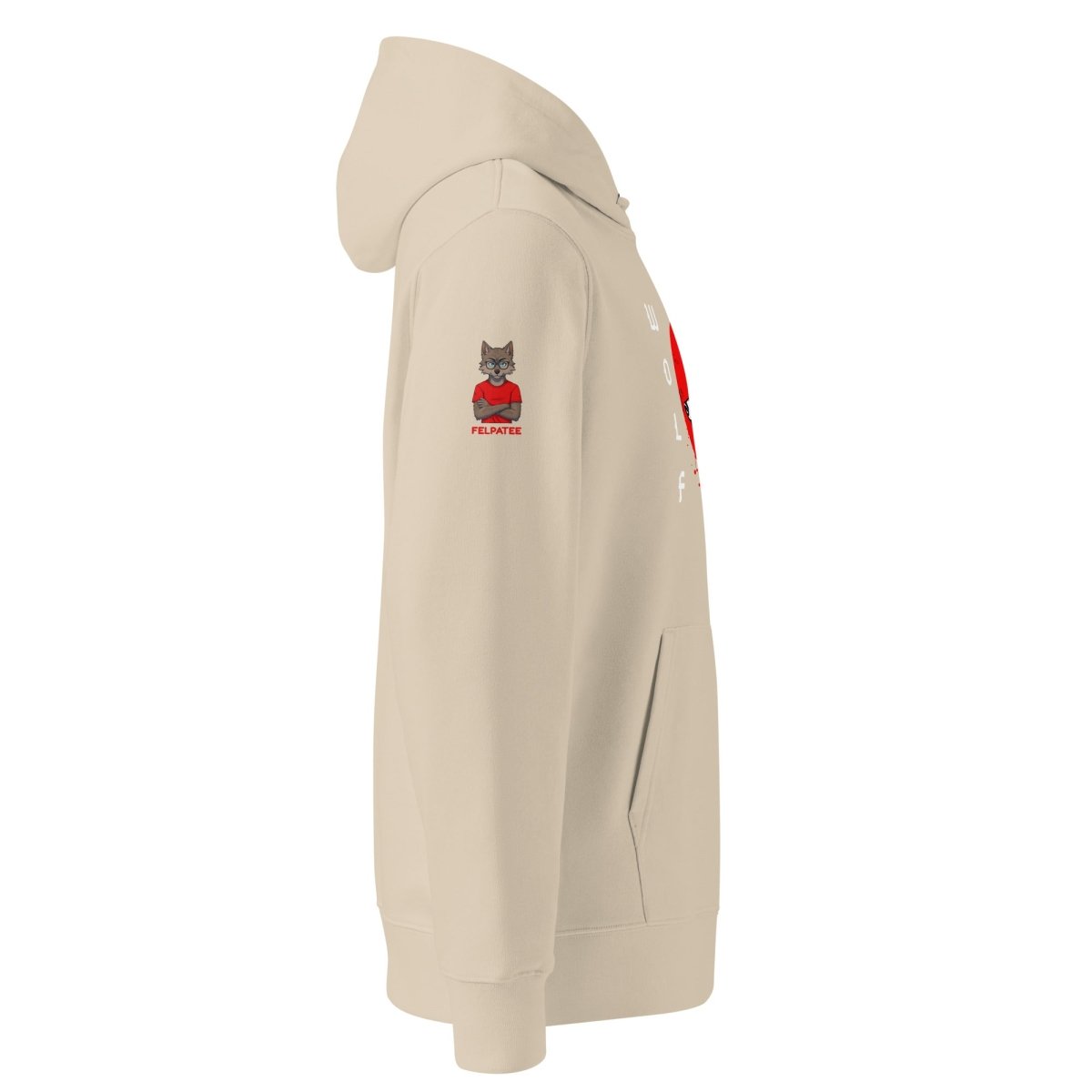 Hoodie Bio | Wolf Fury - Felpatee - Hoodie Bio - Felpatee