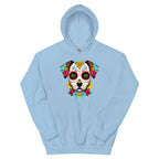 Hoodie Premium | Chien Calavera Fleuri - Felpatee - sweat a capuche - Felpatee