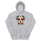 Hoodie Premium | Chien Calavera Fleuri - Felpatee - sweat a capuche - Felpatee