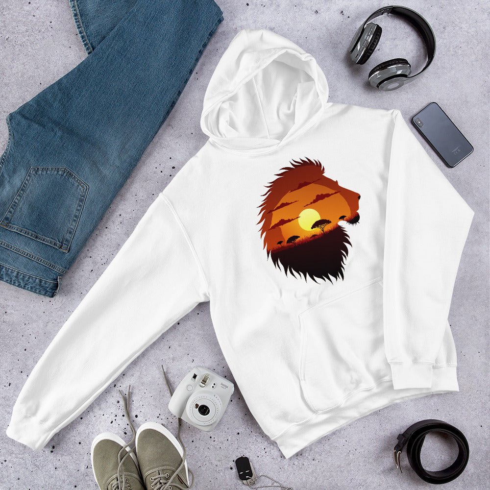 Hoodie Premium | Lion Sunset - Felpatee - sweat a capuche - Felpatee