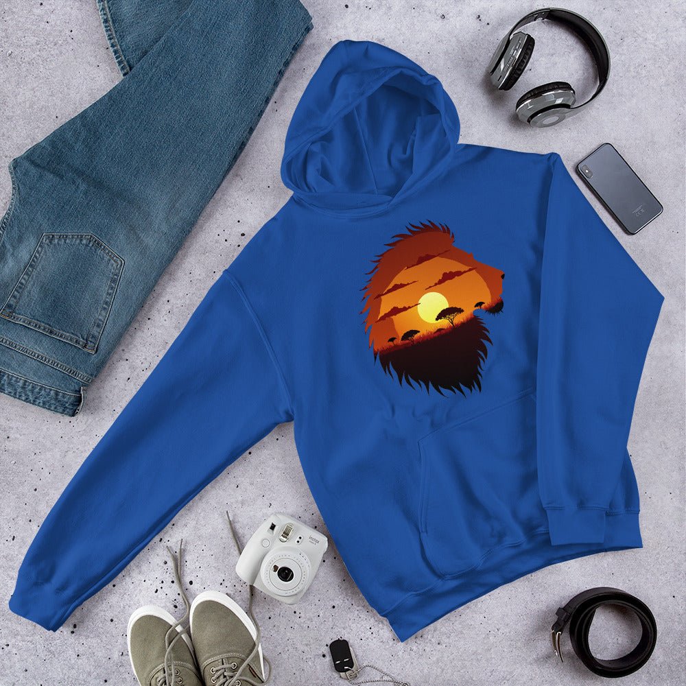 Hoodie Premium | Lion Sunset - Felpatee - sweat a capuche - Felpatee