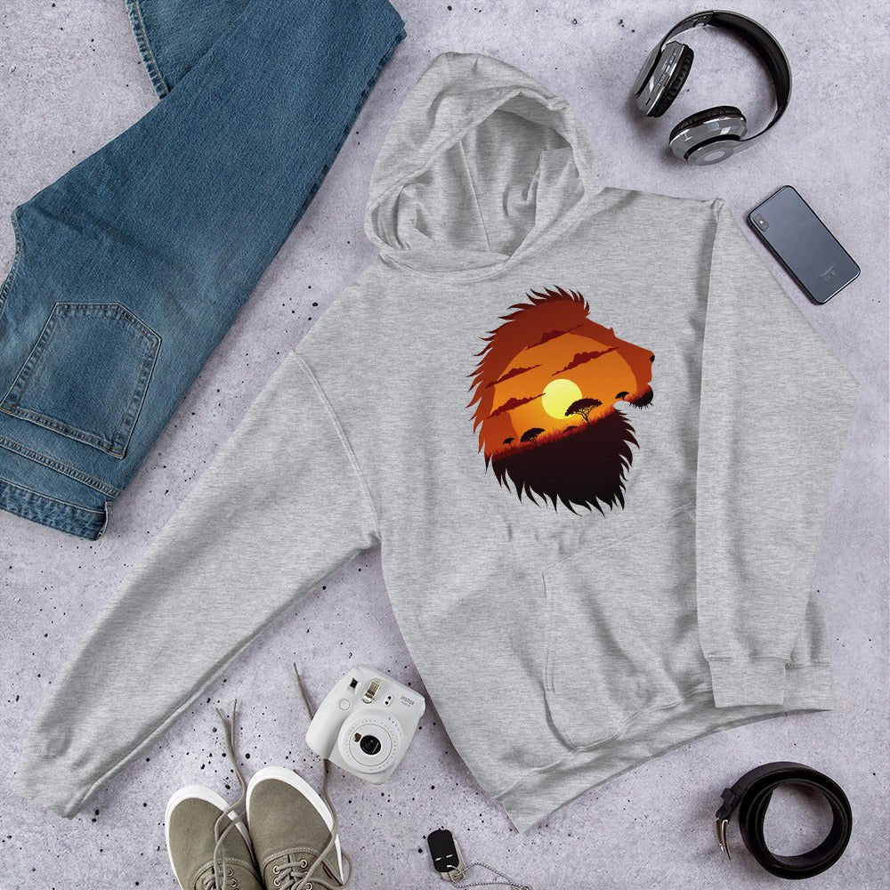 Hoodie Premium | Lion Sunset - Felpatee - sweat a capuche - Felpatee