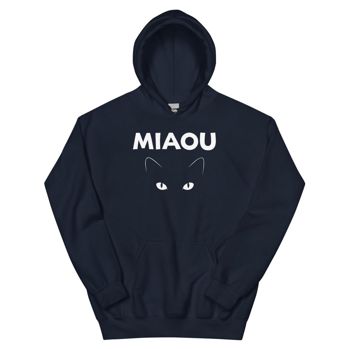Hoodie Premium | Miaou : L'Œil du Chat - Felpatee - sweat a capuche - Felpatee