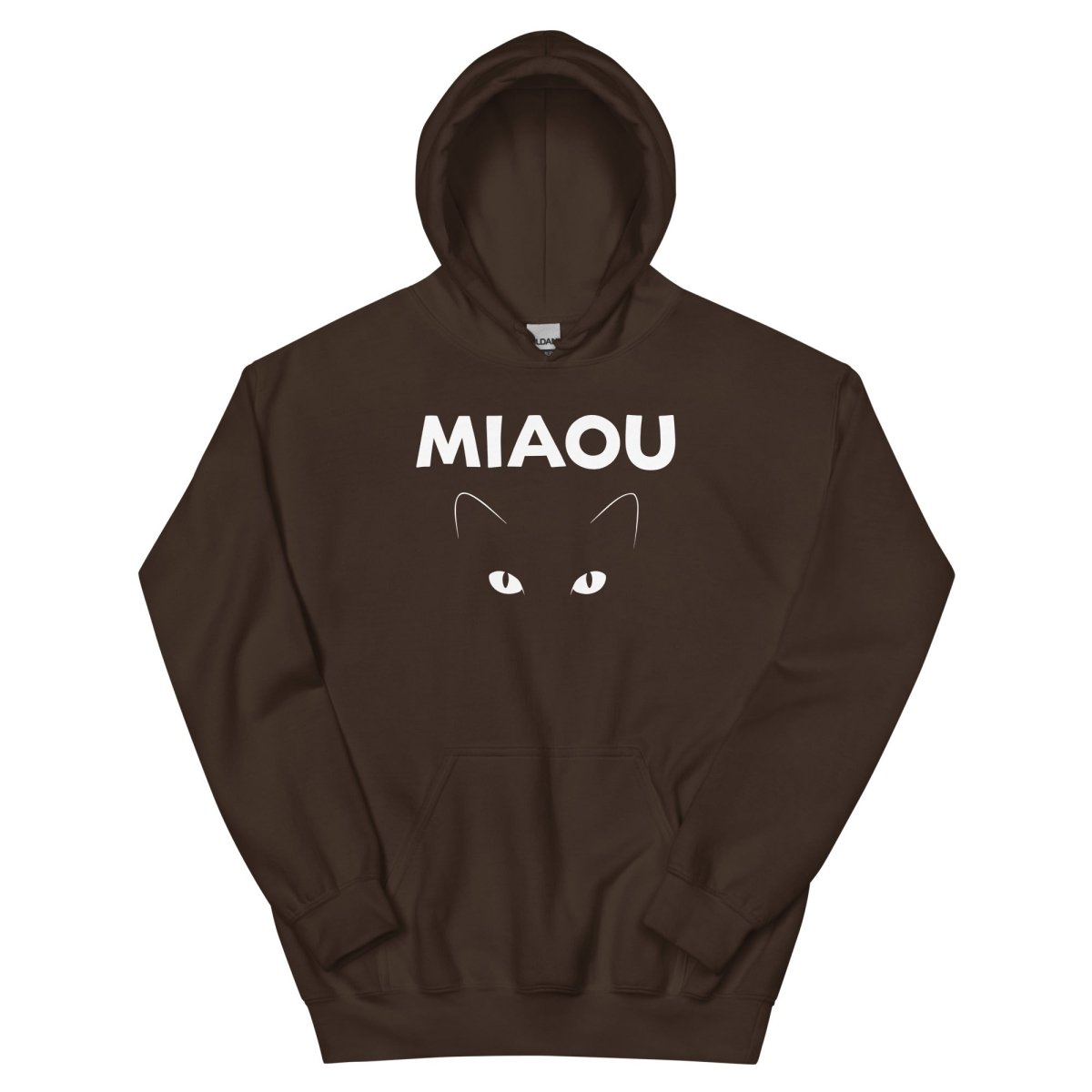 Hoodie Premium | Miaou : L'Œil du Chat - Felpatee - sweat a capuche - Felpatee