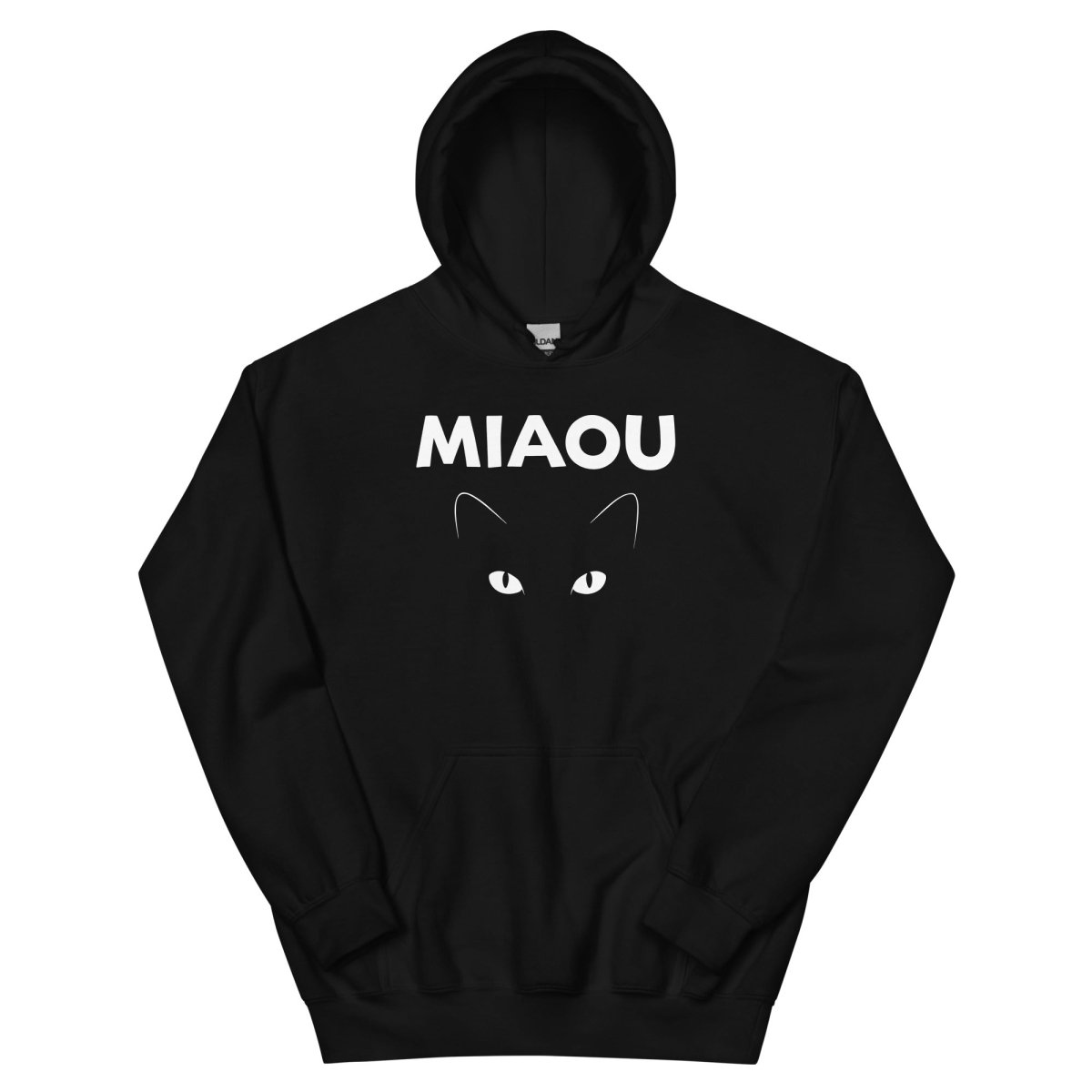 Hoodie Premium | Miaou : L'Œil du Chat - Felpatee - sweat a capuche - Felpatee