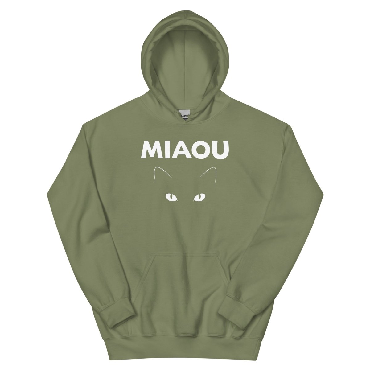 Hoodie Premium | Miaou : L'Œil du Chat - Felpatee - sweat a capuche - Felpatee