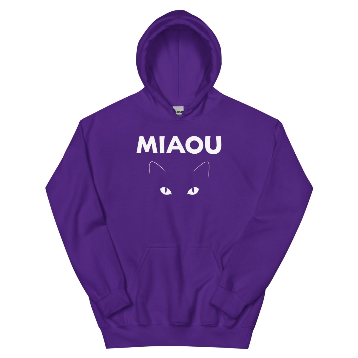 Hoodie Premium | Miaou : L'Œil du Chat - Felpatee - sweat a capuche - Felpatee