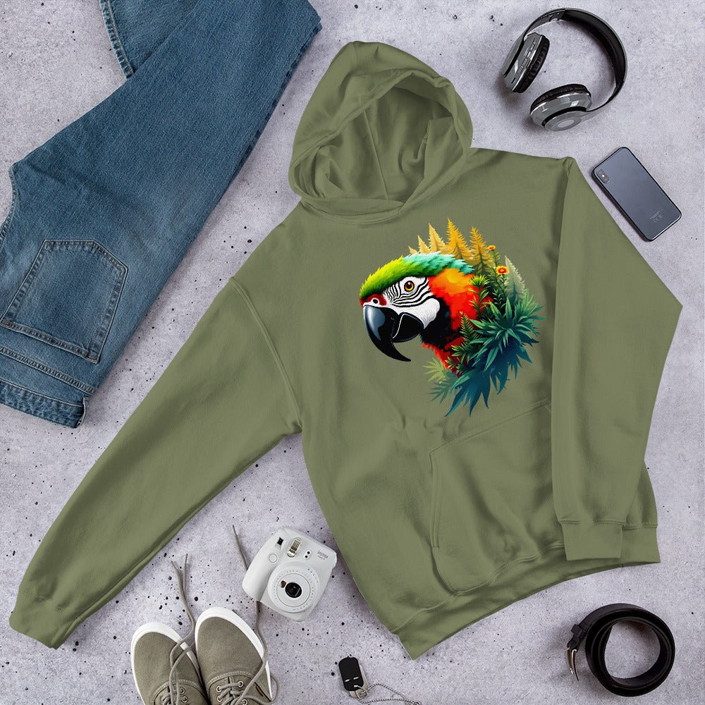 Hoodie Premium | Perroquet Ara Majestueux - Felpatee - sweat a capuche - Felpatee