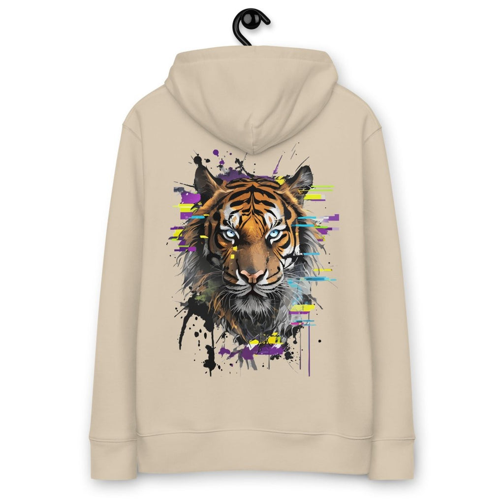 Hoodie Prestige | Tigre Intense Effet Glitch Art | Édition Signature - Felpatee - hoodie prestige - Felpatee