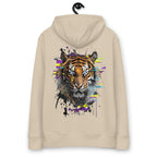 Hoodie Prestige | Tigre Intense Effet Glitch Art | Édition Signature - Felpatee - hoodie prestige - Felpatee