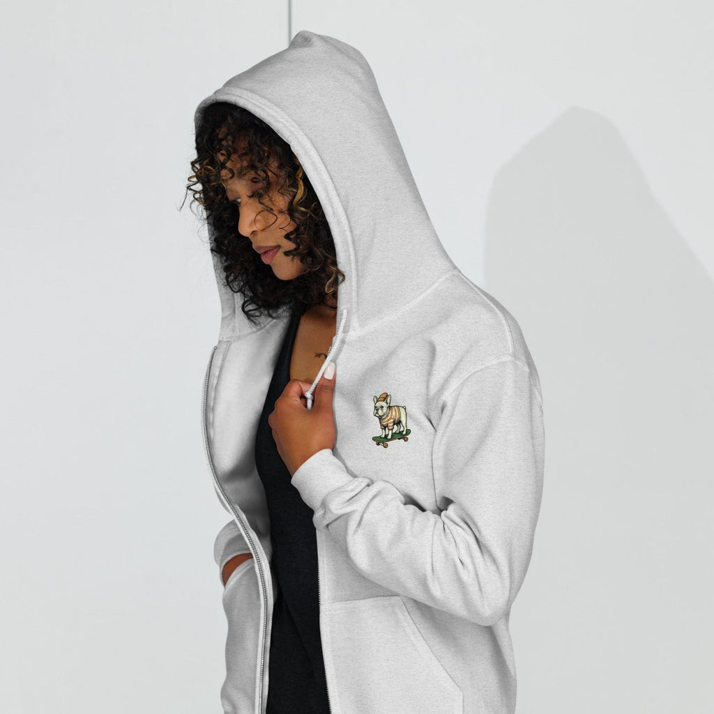 Hoodie Zippé Alpha | Bouledogue De Rue | Édition Signature - Felpatee - zippé alpha - Felpatee