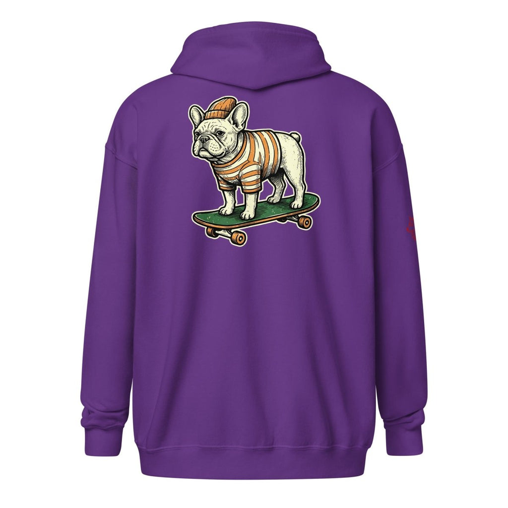 Hoodie Zippé Alpha | Bouledogue De Rue | Édition Signature - Felpatee - zippé alpha - Felpatee