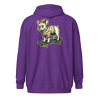 Hoodie Zippé Alpha | Bouledogue De Rue | Édition Signature - Felpatee - zippé alpha - Felpatee