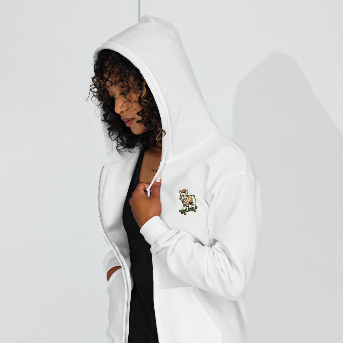 Hoodie Zippé Alpha | Bouledogue De Rue | Édition Signature - Felpatee - zippé alpha - Felpatee