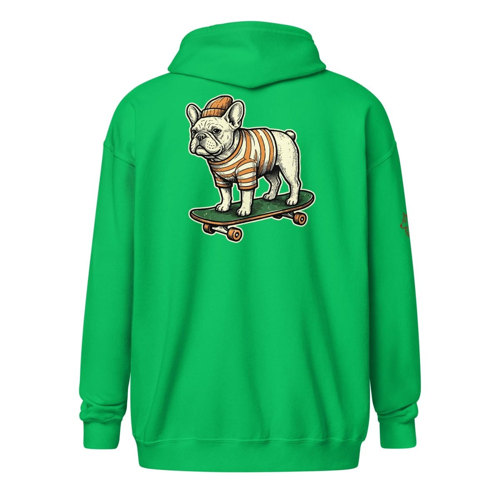 Hoodie Zippé Alpha | Bouledogue De Rue | Édition Signature - Felpatee - zippé alpha - Felpatee