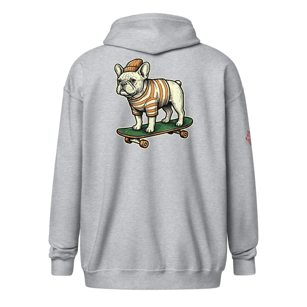 Hoodie Zippé Alpha | Bouledogue De Rue | Édition Signature - Felpatee - zippé alpha - Felpatee