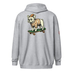 Hoodie Zippé Alpha | Bouledogue De Rue | Édition Signature - Felpatee - zippé alpha - Felpatee